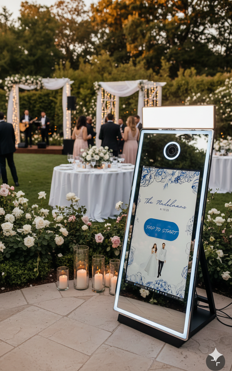 Magic Mirror auf Hochzeit